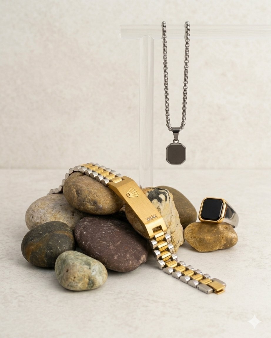 Iron Aura men's jewellery collection