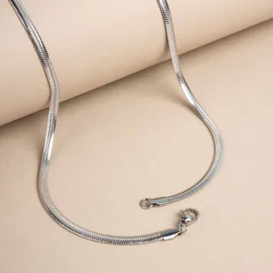 Mini Snake Silver Chain