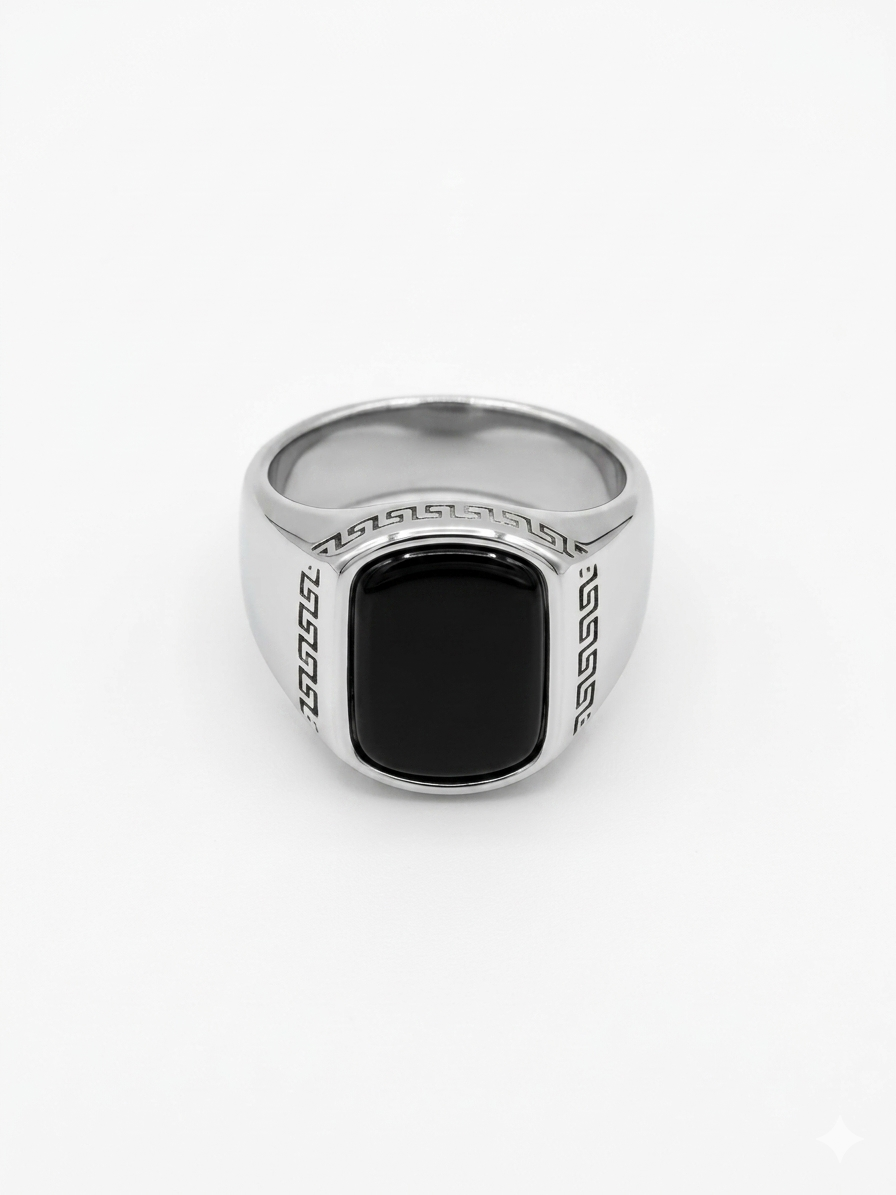 The Steel Authority Bundle — Bracelet, Ring & Pendant - Image 4